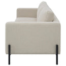  Coaster Furniture Tilly 509901 Upholstered Track Arm Sofa - Oatmeal IMAGE 5