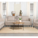  Coaster Furniture Tilly 509901 Upholstered Track Arm Sofa - Oatmeal IMAGE 9