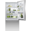  Fisher & Paykel 32-inch, 17.1 cu. ft. Freestanding Bottom Freezer Refrigerator with Internal Ice Maker RF170WRHJX1 IMAGE 2
