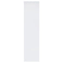  Coaster Furniture Jude 704254 3-shelf Engineered Wood Media Tower - High Gloss White IMAGE 5