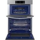  Samsung Bespoke 30-inch, 7.0 cu. ft. Built-in Combination Wall Oven NQ70CG700DSRAA IMAGE 6