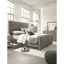  Millennium Krystanza B766B8 King Upholstered Panel Bed IMAGE 10