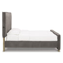  Millennium Krystanza B766B8 King Upholstered Panel Bed IMAGE 3