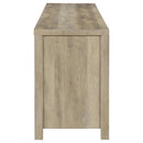  Coaster Furniture Madra 736263 2-door Engineered Wood 79" TV Stand - Distressed Pine IMAGE 7