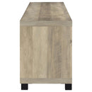  Coaster Furniture Sachin 736283 4-door Engineered Wood 79" TV Stand - Distressed Pine IMAGE 5