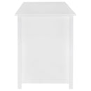  Coaster Furniture Dylan 801573 60-inch 4-Drawer Lift Top Office Desk - White High Gloss IMAGE 4