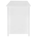  Coaster Furniture Dylan 801573 60-inch 4-Drawer Lift Top Office Desk - White High Gloss IMAGE 8
