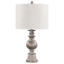  Coaster Furniture Brie 920169 28-inch Drum Shade Urn Table Lamp - Antique Gold IMAGE 1