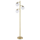  Coaster Furniture Sena 920214 66-inch Spherical Bulb Tree Metal Floor Lamp - Gold IMAGE 1