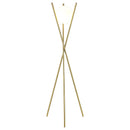  Coaster Furniture Yamileth 920218 65-inch Spherical Bulb Metal Tripod Floor Lamp - Gold IMAGE 3