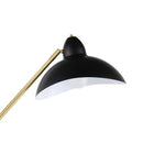  Coaster Furniture Lucien 920223 69-inch Dome Shade Metal Task Floor Lamp - Black IMAGE 6