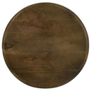  Coaster Furniture Deja 935971 3-piece Round Nesting Table Set - Natural and Gunmetal IMAGE 7