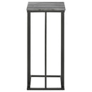  Coaster Furniture Vicente 936034 Marble Top C-Shaped Sofa Side Table - Grey IMAGE 9