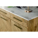  Coaster Furniture Keaton 951138 3-door Marble Top Herringbone Accent Cabinet - Natural IMAGE 12