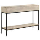  Coaster Furniture Rubeus 959541 2-Drawer Wood Entryway Console Table - White Washed IMAGE 7