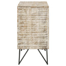  Coaster Furniture Eileen 959652 2-door Wood Storage Accent Cabinet - White Washed IMAGE 6