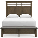  Benchcraft Shawbeck B625B2 Queen Panel Bed IMAGE 2