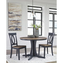  Signature Design by Ashley Landocken D502-01 Dining Room Side Chair IMAGE 6