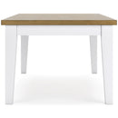  Signature Design by Ashley Ashbryn D844-25 Rectangular Dining Room Table IMAGE 3