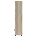  Coaster Furniture Sachin 707746 3-shelf Engineered Wood Media Tower - Distressed Pine IMAGE 5