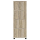  Coaster Furniture Sachin 707746 3-shelf Engineered Wood Media Tower - Distressed Pine IMAGE 7