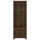  Coaster Furniture Sachin 736293-SET 3-piece Entertainment Center with 79" TV Stand - Dark Pine IMAGE 4
