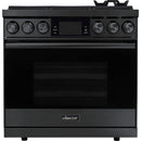  Dacor 36-inch Freestanding Dual Fuel Range with LCD touchscreen DOP36C86DLM/DA IMAGE 1
