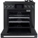  Dacor 36-inch Freestanding Dual Fuel Range with LCD touchscreen DOP36C86DLM/DA IMAGE 2