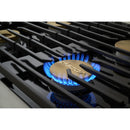  Dacor 36-inch Freestanding Dual Fuel Range with LCD touchscreen DOP36C86DLM/DA IMAGE 3