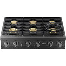  Dacor 36-inch Gas Rangetop with SmartThings Wi-Fi Connectivity DTT36T960GM/DA IMAGE 1