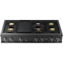  Dacor 48-inch Gas Rangetop with SmartThings Wi-Fi Connectivity DTT48T963GM/DA IMAGE 2