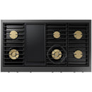  Dacor 48-inch Gas Rangetop with SmartThings Wi-Fi Connectivity DTT48T963GM/DA IMAGE 4