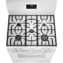  Frigidaire 30-inch Freestanding Gas Range with 5 Burners FCRG3052BW IMAGE 4