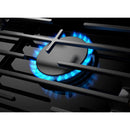  Whirlpool 30-inch Built-in Gas Cooktop with EZ-2-Lift™ Hinged Cast-Iron Grates WCGK5030PB IMAGE 5