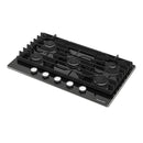  KitchenAid 36-inch Built-in Gas Cooktop with 5 Burners KCGG536PBL IMAGE 3