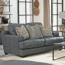  Jackson Furniture Marco 450702 Loveseat - Gunmetal IMAGE 1