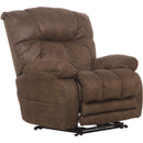  Catnapper Dawkins 647937 Power Lay Flat Recliner w/Oversize Xtra Comfort Footrest - Chocolate IMAGE 1