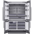  Dacor 48-inch, 27.7 cu.ft. Built-in French 4-Door Refrigerator with 3DLighting™ DRF485300AP/DA IMAGE 2
