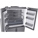  Dacor 48-inch, 27.7 cu.ft. Built-in French 4-Door Refrigerator with 3DLighting™ DRF485300AP/DA IMAGE 3