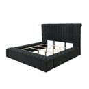  Crown Mark Danbury 5201CL-Q Queen Bed - Charcoal IMAGE 3