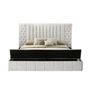  Crown Mark Danbury 5201WH-Q Queen Bed - White IMAGE 4