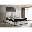  Crown Mark Danbury 5201WH-Q Queen Bed - White IMAGE 5