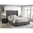  Crown Mark Agnes 5264CL-Q Queen Bed - Charcoal IMAGE 2