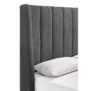  Crown Mark Agnes 5264CL-Q Queen Bed - Charcoal IMAGE 4