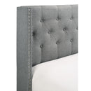  Crown Mark Makayla 5267GY-T Twin Bed - Grey IMAGE 3