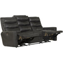  Catnapper Bosa 64591 Power Reclining Sofa - Charcoal IMAGE 3