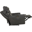  Catnapper Bosa 64591 Power Reclining Sofa - Charcoal IMAGE 8