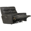  Catnapper Bosa 64592 Power Reclining Loveseat - Charcoal IMAGE 3