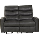  Catnapper Bosa 64592 Power Reclining Loveseat - Charcoal IMAGE 5