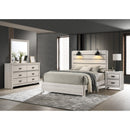  Crown Mark Carter B6810-11 Dresser Mirror - White IMAGE 3